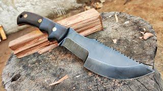 Knife Making - Tom Brown Tracke The Knife From  THE HUNTED