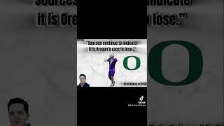 “Sources continue to indicate it is #Oregon’s race to lose.”  