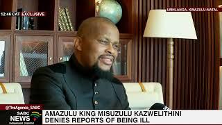 AmaZulu King Misuzulu kaZwelithini is in good health this is all orchestrated Prince Africa Zulu