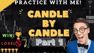 BINARY OPTION CANDLE BY CANDLE ANALYSIS PART 1 MUST WATCH