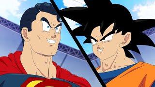 Goku vs Superman RAP BATTLE