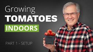 How to Grow Tomatoes Indoors - Part 1 Setup