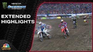 Supercross 2024 EXTENDED HIGHLIGHTS Round 11 in Seattle  32324  Motorsports on NBC