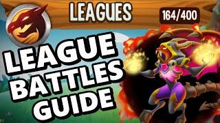 LEAGUE BATTLES Guide for Dragon City 2023 How to Get Food + Good Early Game Dragons - DC #73