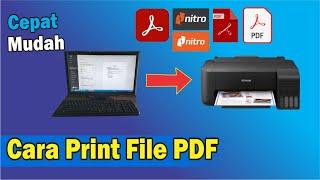 Cara Print File PDF di Komputer