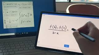 How to draw equations and convert them instantly to LaTeX - Mathpix Snip on Android tablet