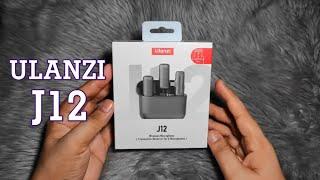 Ulanzi J12 Wireless Microphone Unboxing Review Noise Cancellation Levels Demo