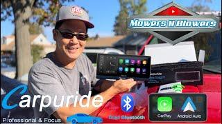 CARPURIDE W103 Pro Apple CarPlay Android Portable Smart Multimedia Dual Bluetooth Dashboard Console