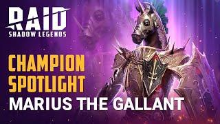 RAID Shadow Legends  Champion Spotlight  Marius the Gallant