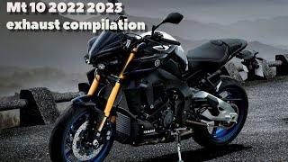Yamaha mt 10 2022 2023 exhaust compilation akrapovic sc project leovince Austin racing mivv etc.