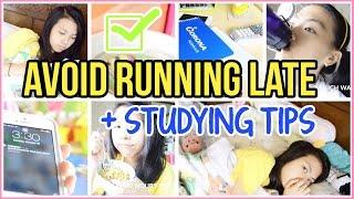  How to Avoid Running Late + Study Tips  AlohaKatieX 