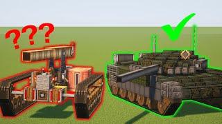 How To Make A Working Minecraft Tank 2024