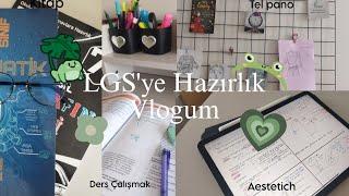 LGS ye Hazırlık Vlogum Tel pano Bol ders LGS