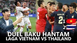 SEPAKBOLA ATAU MMA? Laga Vietnam vs Thailand di Turnamen LPBank Cup 2024 Berakhir Ricuh Adu Kungfu