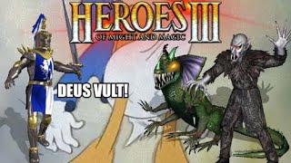 Crusaders vs Level 4 Units  100 weeks growth  Heroes of Might and Magic 3 HotA