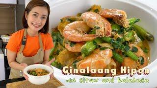 Pinoy Comfort Food Ginataang Hipon with Kalabasa and Sitaw  Chefmom Rosebud