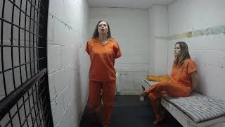 Gotcuffs inmates in cell