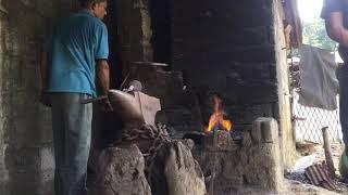 Village blacksmithing sri lanka- lankawe kammala- #metaltrickssl