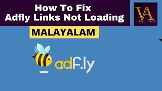 How To Fix Adfly Links Not Loading Not Working  Blocked Or Not Found  Explained In Malayalam