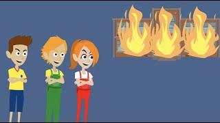 Caillou Leo & Miss Martin set a School on fireMiss Martin Gets ArrestedCaillou & Leo Grounded