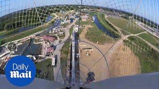 GoPro footage shows waterslide Verrückt that killed Missouri boy - Daily Mail