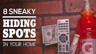 8 Sneaky Hiding Spots In Your Home