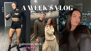 A WEEK’S VLOG WITH ME  catch up Q&A galentines meal gym