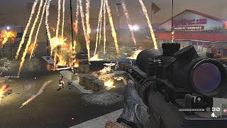 Insurgents attack a struggling computer store - Homefront PC Gameplay