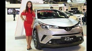 Toyota C-HR hybrid EV mode + HIGH SPEED TEST