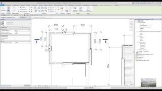 Autodesk Revit Угловое окно