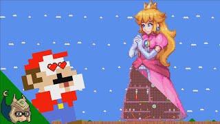 Mario and Peach love Maze Mario Cartoon Animation