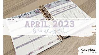 Budget Cuts & Changes  April 2023 Budget  Sara Marie Stickers 