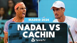 Rafael Nadal vs Pedro Cachin 3-Hour Thriller  Madrid 2024 Match Highlights