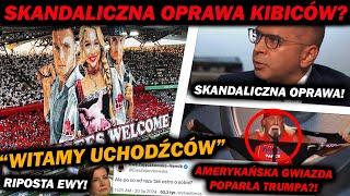 SKANDALICZNA OPRAWA KIBICÓW? BIURO LEWICY ZDEWASTOWANE? RIPOSTA EWY ZAJĄCZKOWSKIEJ