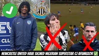 CJ Afumuzor to Newcastle United DONE DEAL + Sandro Tonali and Fabian Schar BOTH INJURED 