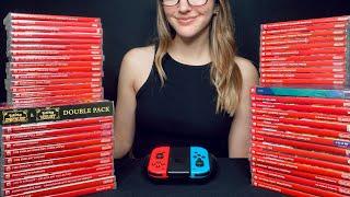 ASMR Game Store - Nintendo Switch Game Collection  Soft Spoken Video Games