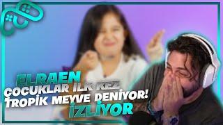 Elraen Çocuklar İlk Kez Tropik Meyve Deniyor İzliyor @Literatsf