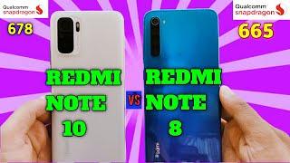 Redmi Note 10 Vs Redmi Note 8 Speed Test & Camera Comparison  Snapdragon 678 vs Snapdragon 665 