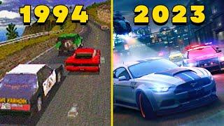 Evolution of Police Chase In Need for Speed 1994-2023
