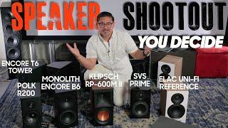 6 Speaker Shootout You Decide the Winner