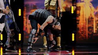 Unbelievable  Dance Crew Delivers Mortal Kombat x Street Fighter Show - Americas Got Talent 2019.