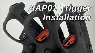 AAP01 AAP01 Adjustable Trigger Upgrade Installation Guide and Trigger Group Disassembly