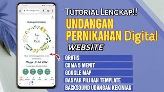 Cara Membuat Undangan Pernikahan Digital Website Gratis