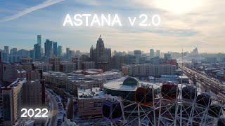 ASTANA Kazakhstan 2022 Winter 4k Dron Nur-Sultan