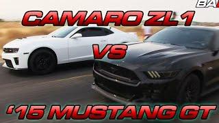 ZL1 Camaro vs 15 Mustang GT