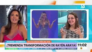 La gran transformación de Rayén Araya en la gala. Tu Día Canal 13