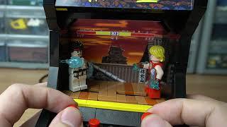 LEGO Street Fighter 2 Arcade Cabinet