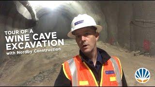 Construction Tour  Experience a Wine Cave Excavation