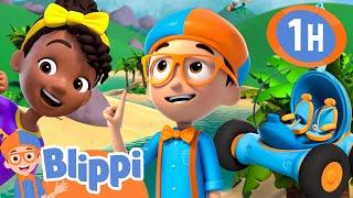Trip To A Pirate Ship   Blippi and Meekah PODCAST  Blippi - Sports & Games Cartoons for Kids