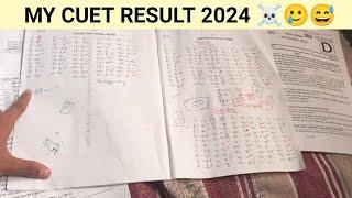 Cuet 2024 results  my score in cuet 2024